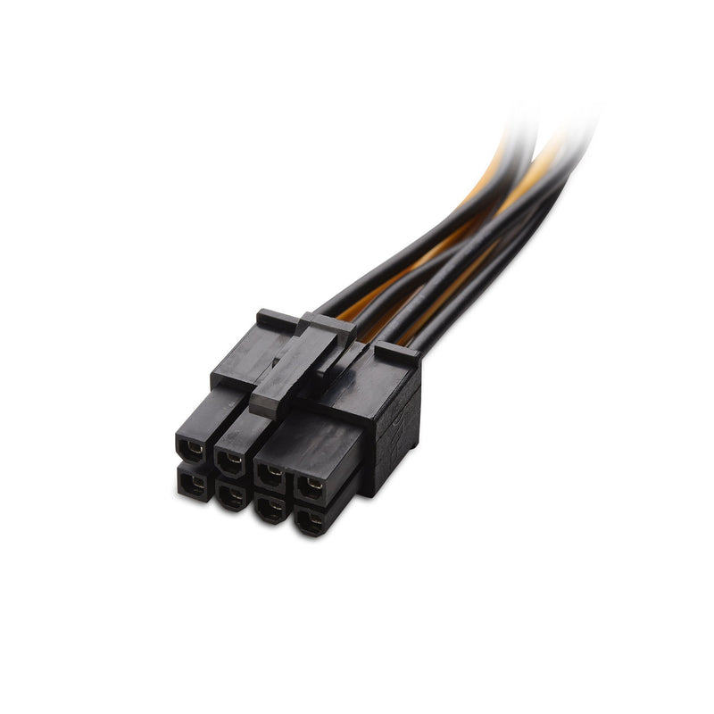 Cable Matters 2-Pack 8-Pin PCIe to Molex (2X) Power Cable 4 Inches - LeoForward Australia