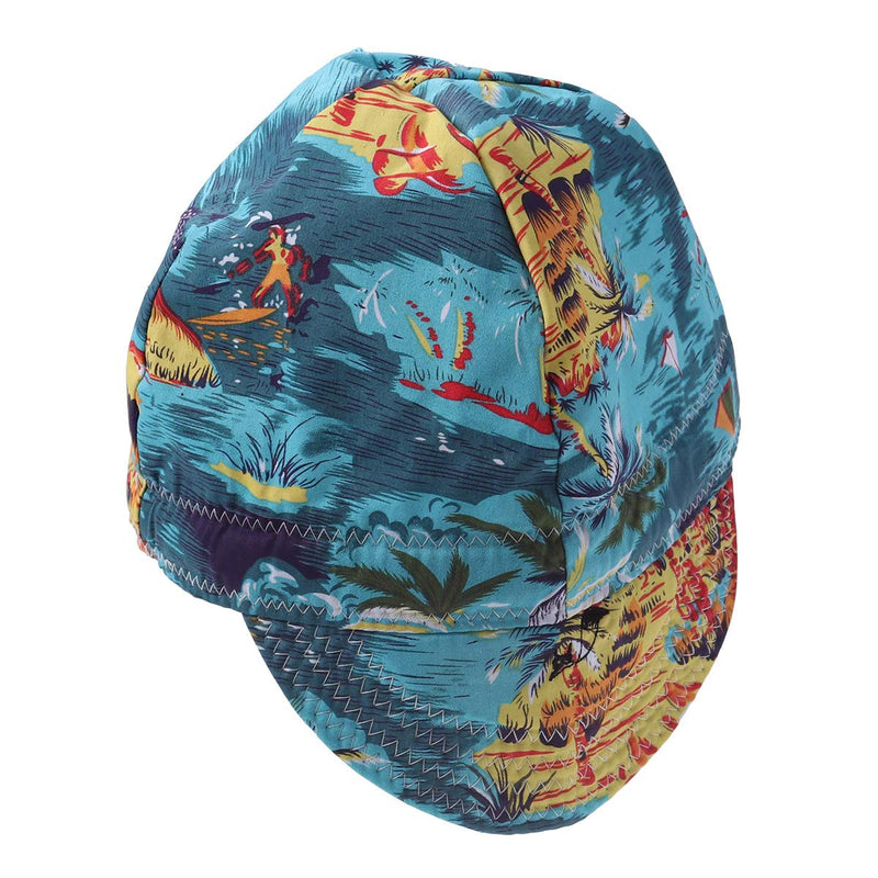  [AUSTRALIA] - VORCOOL Premium Welding Hat Welding Welders Flame Retardant Protective Welding Cap Hat (Random Pattern)