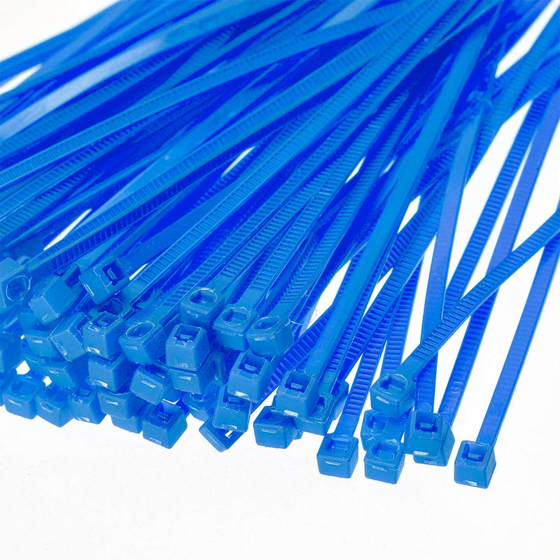  [AUSTRALIA] - uxcell Nylon Cable Ties 4 Inch Self-Locking Zip Ties 0.09 Inch Width Dark Blue 100pcs