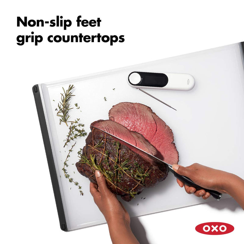  [AUSTRALIA] - OXO Good Grips 2-Piece Cutting Board Set,Clear,Multi 2 Piece Cutting Board Set