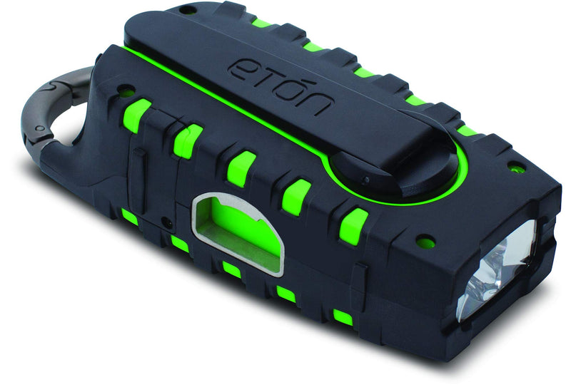  [AUSTRALIA] - Eton Scorpion II Rugged Multipowered Portable Emergency Weather Radio & Flashlight Green