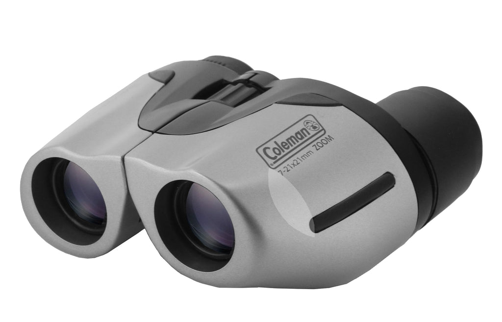  [AUSTRALIA] - Coleman 10-30x21 Compact Zoom Binoculars, Silver (CZ103021)