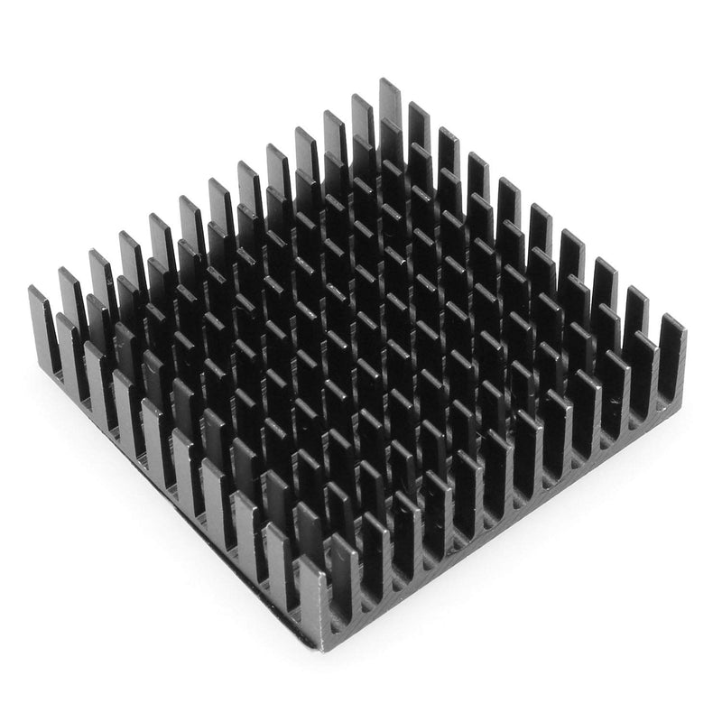 DGZZI Aluminum Heatsink 4PCS 40x40x11mm Black Aluminum Cooling Fin Radiator with 3M Thermal Conductive Adhesive Tape for Cooling GPU IC Chips VRAM VGA RAM - LeoForward Australia