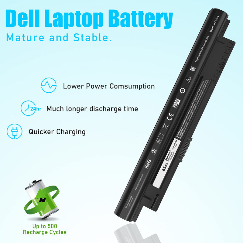  [AUSTRALIA] - 65WH MR90Y Battery Compatible with Dell Inspiron 3521 3721 5521 5721 14-3421 14-3437 14R-5421 14R-5437 17 Latitude14 3000 3540 Series XCMRD PN 0MF69 N121Y G35K4 MK1R0 VR7HM