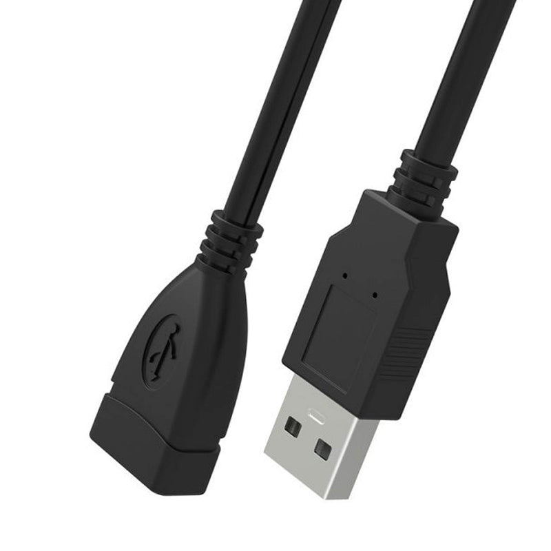 SaiTech IT 4 Pack (15cm - 6inch) Adjustable Flexible USB 2.0 Male to Female Extension Plug / Socket Adapter Cable - Worlds Shortest USB 2.0 Extension Cable - LeoForward Australia