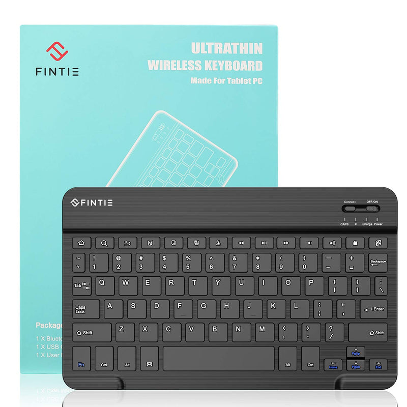  [AUSTRALIA] - Fintie 10-Inch Ultrathin (4mm) Wireless Bluetooth Keyboard for Android Tablet Samsung Galaxy Tab E/Tab A/Tab S, ASUS, Google Nexus, Lenovo and Other Android Devices