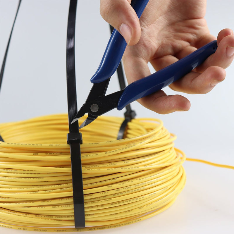  [AUSTRALIA] - Honyear 24 Inch Cable Zip Ties Heavy Duty (with Wire Cable Cutters), Strong Large Black Zip Ties with 175 Pounds Tensile Strength, 50 Pack, Long Durable Nylon Black tie Wraps, Outdoor UV Resistant 24 inch 50pack
