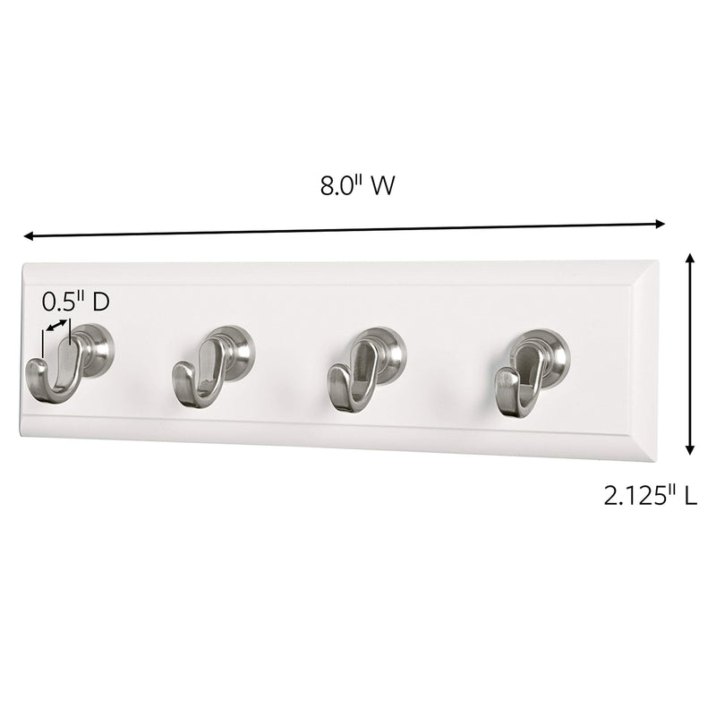 Command Key Rail, Quartz, 1-Rail, 6-Strips, Organize Damage-Free - LeoForward Australia