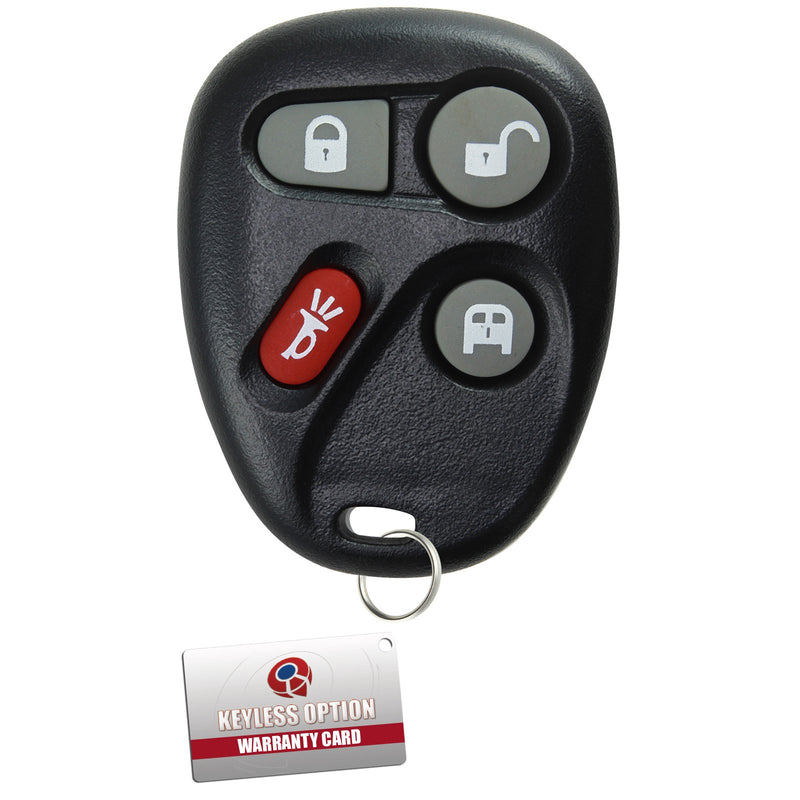  [AUSTRALIA] - KeylessOption Keyless Entry Remote Control Car Key Fob Replacement for 15752330