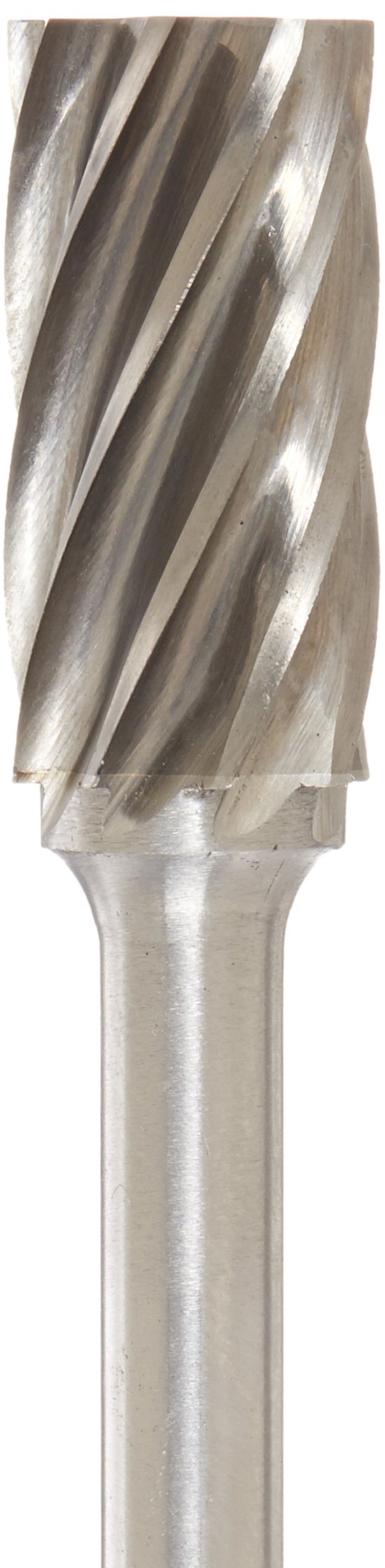 Cobra Carbide 10167 Micro Grain Solid Carbide Cylindrical Burr, Alumina Cut, Shape A SA-1NF, 1/4" Shank Diameter, 1/4" Head Diameter, 3/4" Cutting Length (Pack of 1) 0.25 Inches - LeoForward Australia