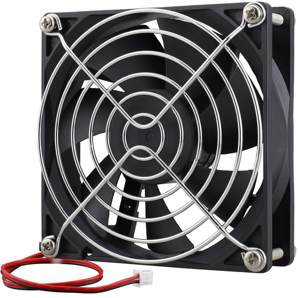  [AUSTRALIA] - GDSTIME 92mm x 92mm x 25mm 12V Dual Ball Bearings Brushless Cooling Fan Dual Ball Bearing