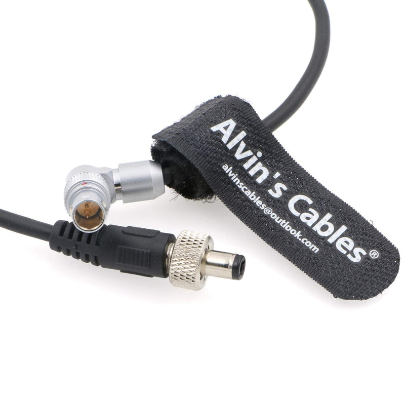  [AUSTRALIA] - Alvin's Cables Z CAM E2 Flagship Rotatable Right Angle 2 Pin to Straight Lock DC Power Cable for Atomos Ninja V OSEE G7 Monitor Adjustable 90 Degrees 2 Pin Cord for Z CAM E2-S6 E2-F6 E2-F8