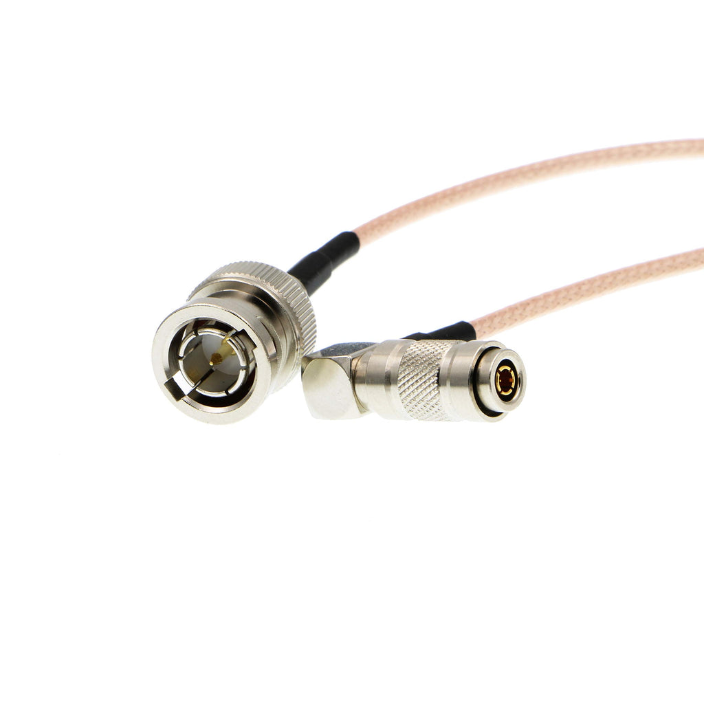  [AUSTRALIA] - Uonecn Right Angle DIN 1.0/2.3 Mini BNC to HD SDI BNC RG179 RF Coaxial Cable Video Cable for Blackmagic HyperDeck Shuttle 75ohm right angle DIN to BNC Male