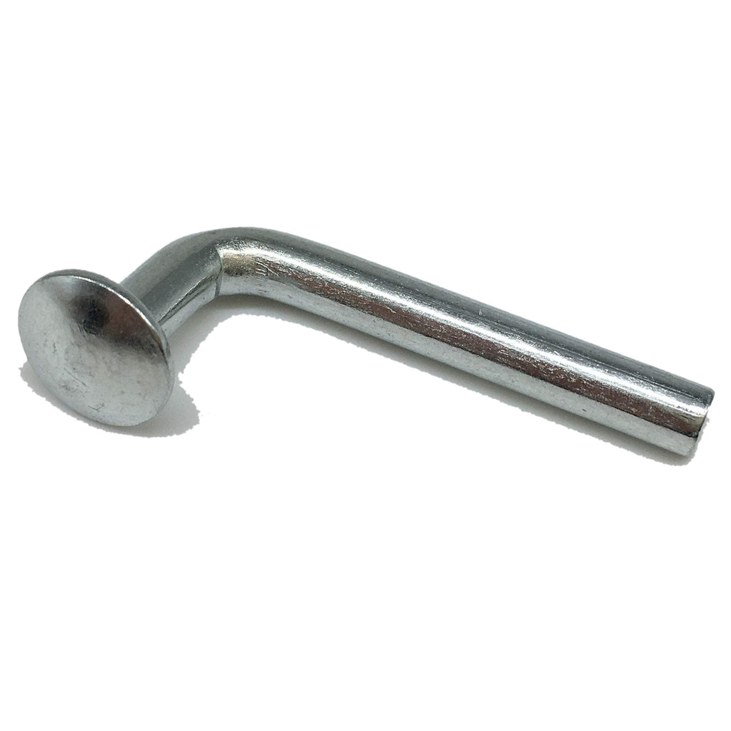  [AUSTRALIA] - Pallet Rack Safety Bolt, Universal Drop Pin, Round Top Hat Φ 0.470″(12mm), Width Φ 0.195″(5mm), Height 1.890″(48mm) High from Top to Bottom, Beam Locker, 1 Pack, 50 Pcs/Pack, RM5×48 50 Pcs/Pack, 1 Pack, 50 Pcs in Total