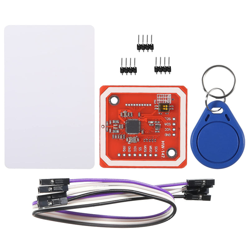  [AUSTRALIA] - AITIAO 3Pcs PN532 NFC NXP RFID Module V3 Kit Near Field Communication Reader Module Kit I2C SPI HSU with S50 White Card Key Card for Arduino Raspberry Pi DIY Smart Phone Android Phone