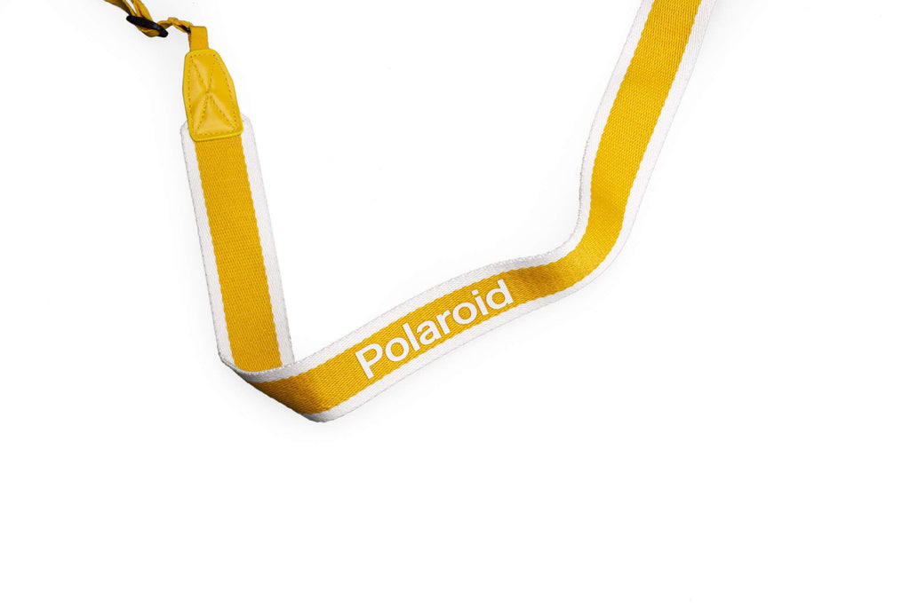  [AUSTRALIA] - Polaroid Camera Strap Flat – Yellow Stripe