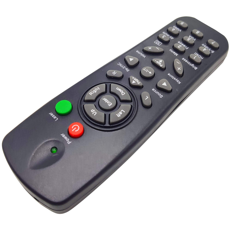 INTECHING BR-5016L Projector Remote Control for Optoma DS312, DS315, DS551, DX551, DX612, DX615, EP620, EP720, EP721, EP727, EP728, EW1610, TS551, TS720, TS721, TW1610, TW631-3D, TX551, TX631-3D, TX72 - LeoForward Australia