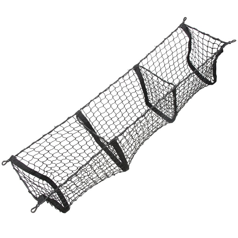  [AUSTRALIA] - POZEL Black Three-Pocket Storage Cargo Net for Hyundai Tucson 2015 2016 2017 2018 2019