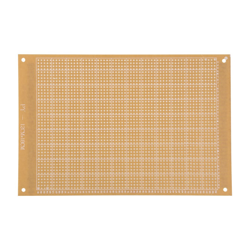  [AUSTRALIA] - uxcell 12x18cm Single Sided Universal Paper Printed Circuit Board Thickness 1.3mm Brown 10pcs