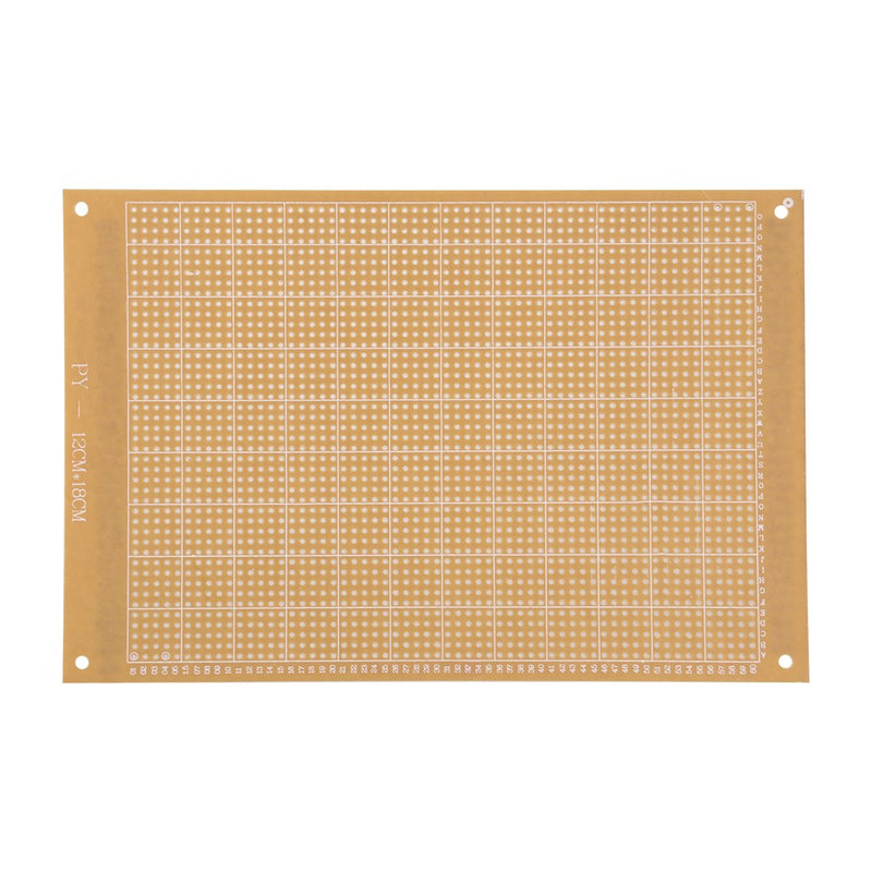  [AUSTRALIA] - uxcell 12x18cm Single Sided Universal Paper Printed Circuit Board Thickness 1.2mm for DIY Soldering Brown 2pcs