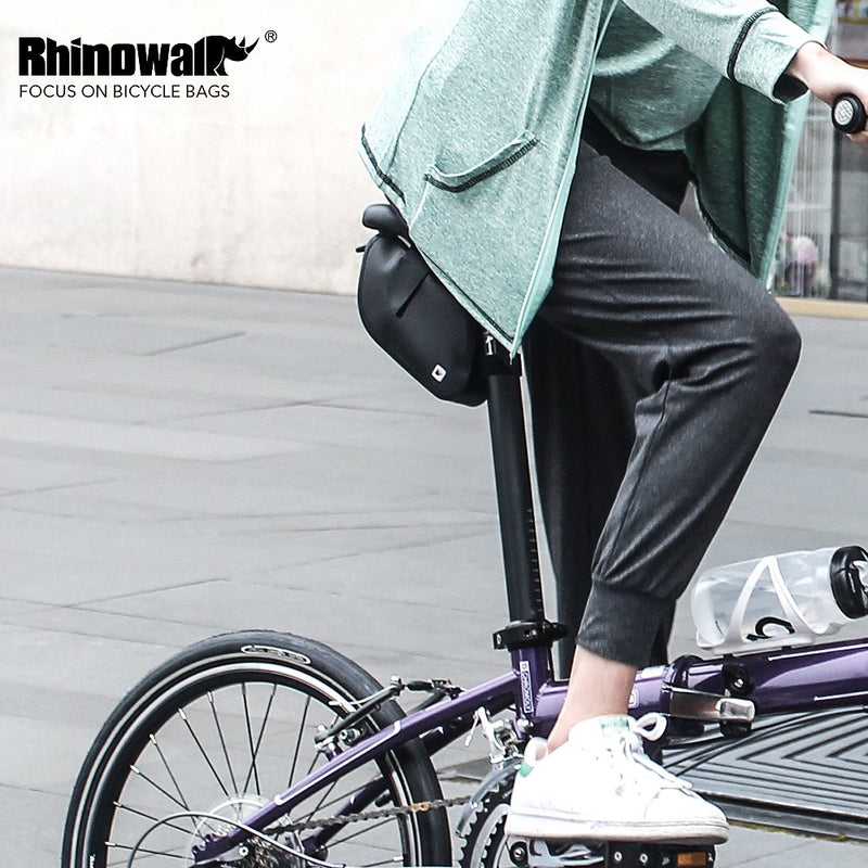 Rhinowalk Waterproof Bike Saddle Bag Bicycle Bag Under seat Bag Rainproof Mountain Road Bike Seat Bag Bicycle Bag Professional Cycling Accessories Small - LeoForward Australia
