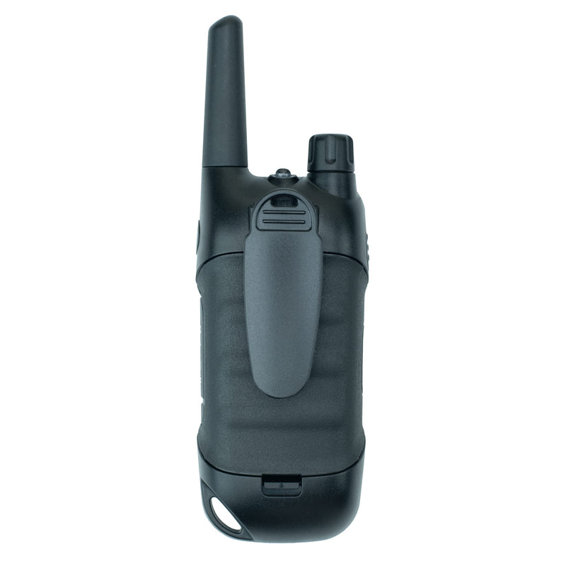  [AUSTRALIA] - BTECH FRS-A1 2 Pack FRS Black Walkie Talkies, NOAA, High Output Two-Way Radio. USB-C Charging, Built in Flashlight, FM Radio, NOAA, and More