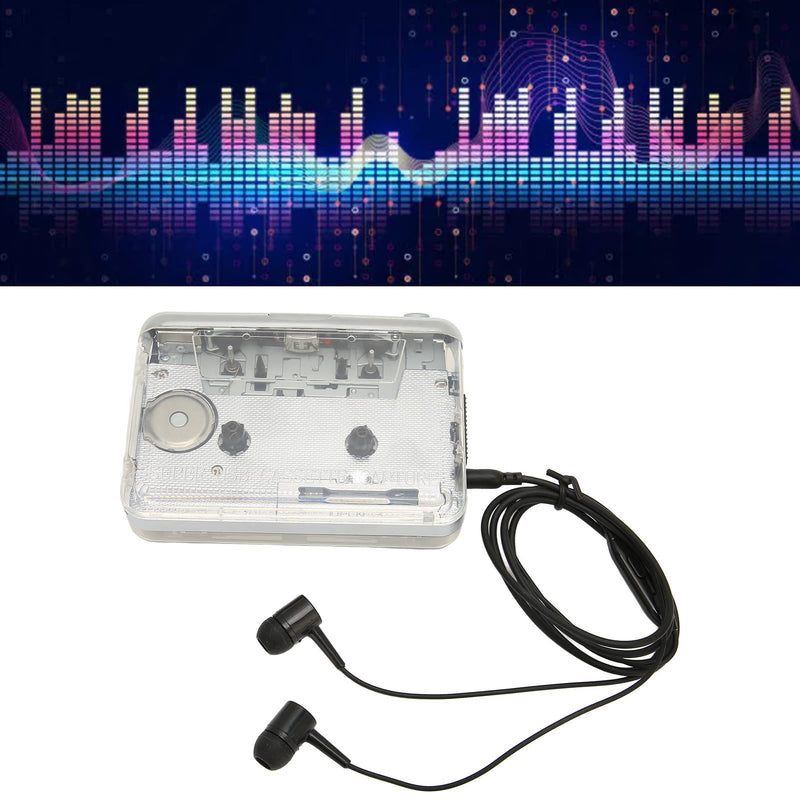  [AUSTRALIA] - GOWENIC Cassette Player, USB Cassette to MP3 Converter Portable Walkman Cassette Music Player Tape to MP3 Player, with 3.5mm Headphone Jack, Compatible for OS X PC