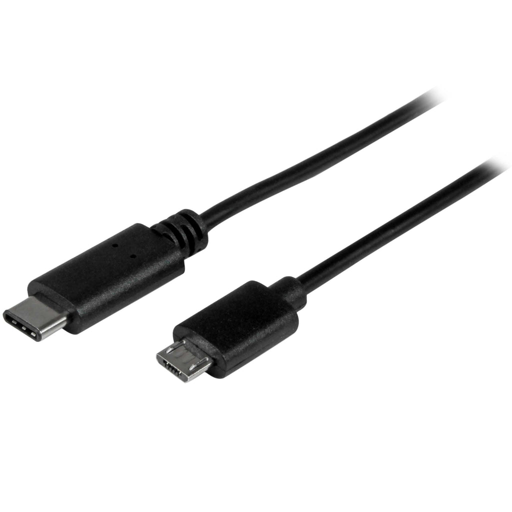  [AUSTRALIA] - StarTech.com USB C to Micro USB Cable 2m 6ft - USB-C to Micro USB Charge Cable - USB 2.0 Type C to Micro B - Thunderbolt 3 Compatible (USB2CUB2M) 6 ft/ 2 m