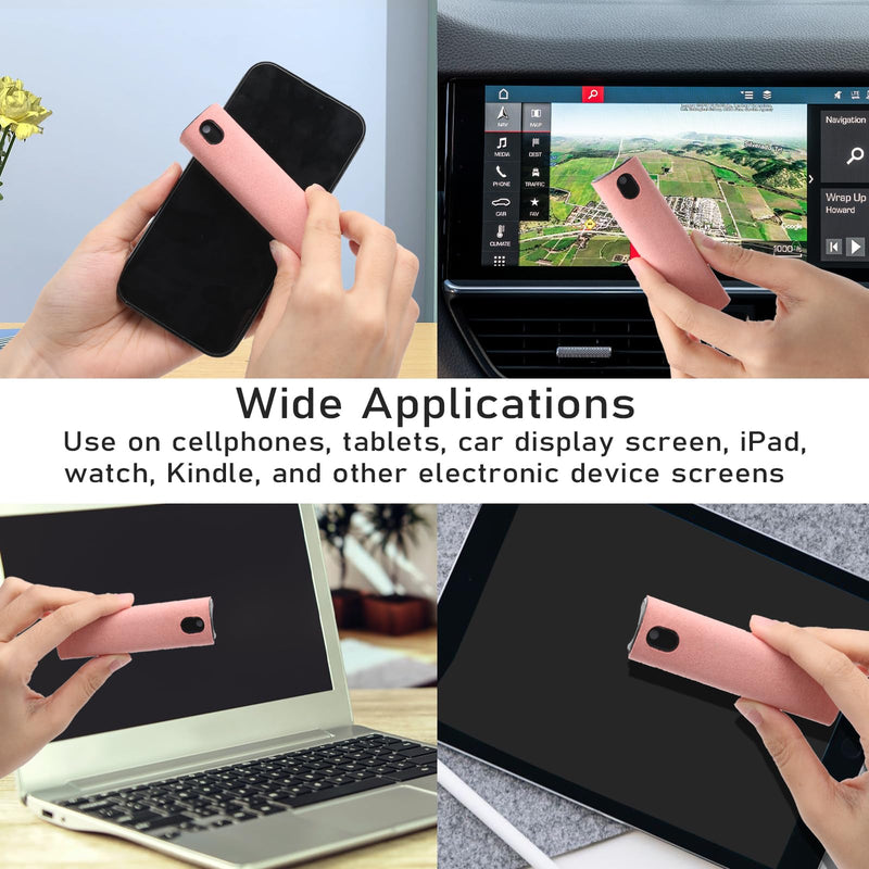  [AUSTRALIA] - Screen Cleaner Spray, Touch Screen Mist Cleaner, Screen Spray for Cellphone, Laptop, Tablet, Watch, Car Display Screen, Monitor（Pink） Pink
