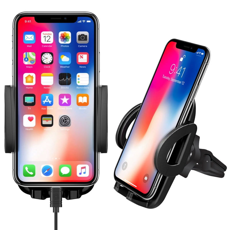  [AUSTRALIA] - Cellet Air Vent Car Phone Holder, Car Air Vent Mount Phone Holder for Compatible iPhone Samsung Galaxy Google Pixel LG Moto & All Smartphone. (Easy Mount)