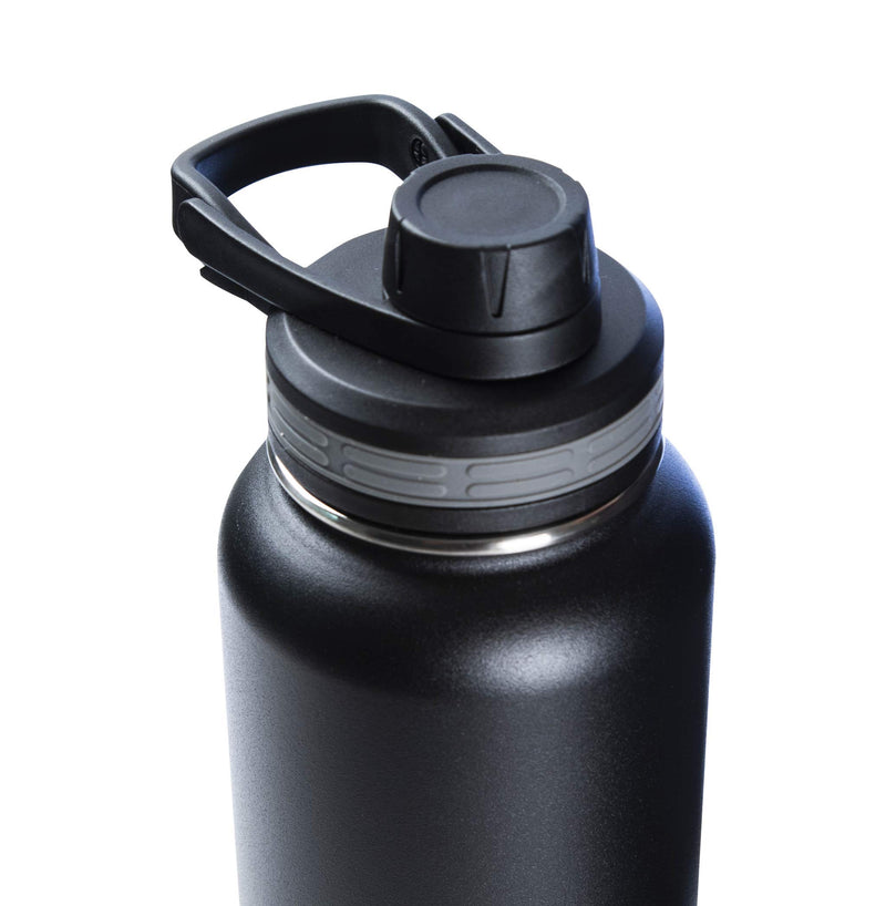 Thermoflask Double Stainless Steel Insulated Water Bottle, 18 oz, Black - LeoForward Australia