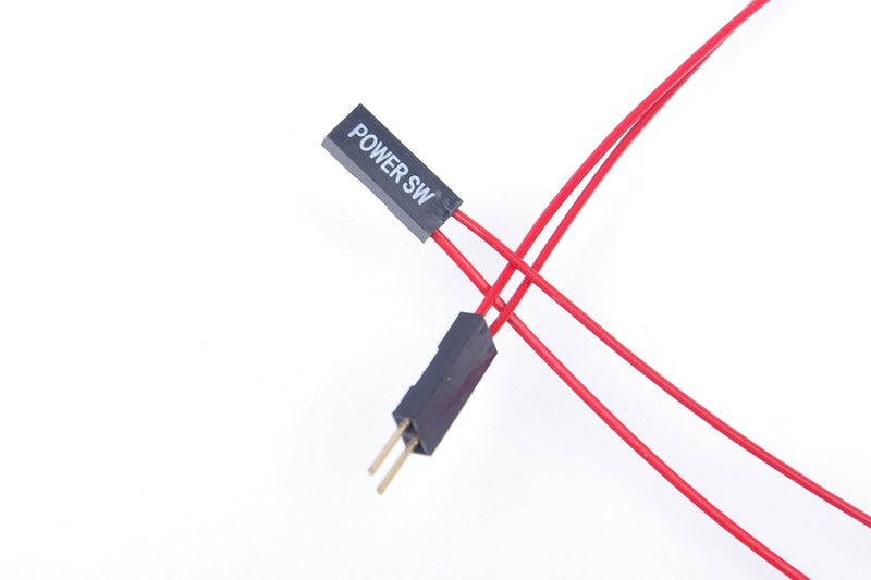 [AUSTRALIA] - LM YN Motherboard Extension Cable Set Silver Plating Cord Gold-Plated Plug Six Kinds of Extension Cord POWE LED HDD LED Power SW Reset SW HD Audio Front USB Extension Cable Length 11 inches