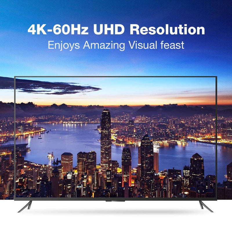  [AUSTRALIA] - USB C to HDMI Adapter, Type C to HDMI Converter (Thunderbolt 3 Compatible) 4K@30Hz for MacBook Pro, Google Chromebook Pixel,Dell XPS Samsung Galaxy S8/9/10Note 8/9, iMac and More USB C to HDMI