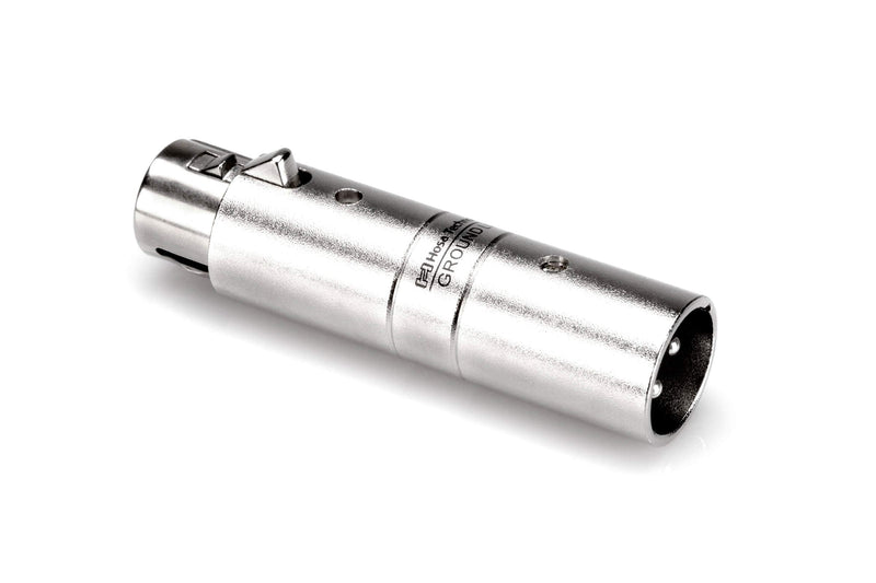  [AUSTRALIA] - Hosa GLT-255 XLR Female to XLR Male Ground Lift Hum Stopper XLR3F to XLR3M Ground Lifter