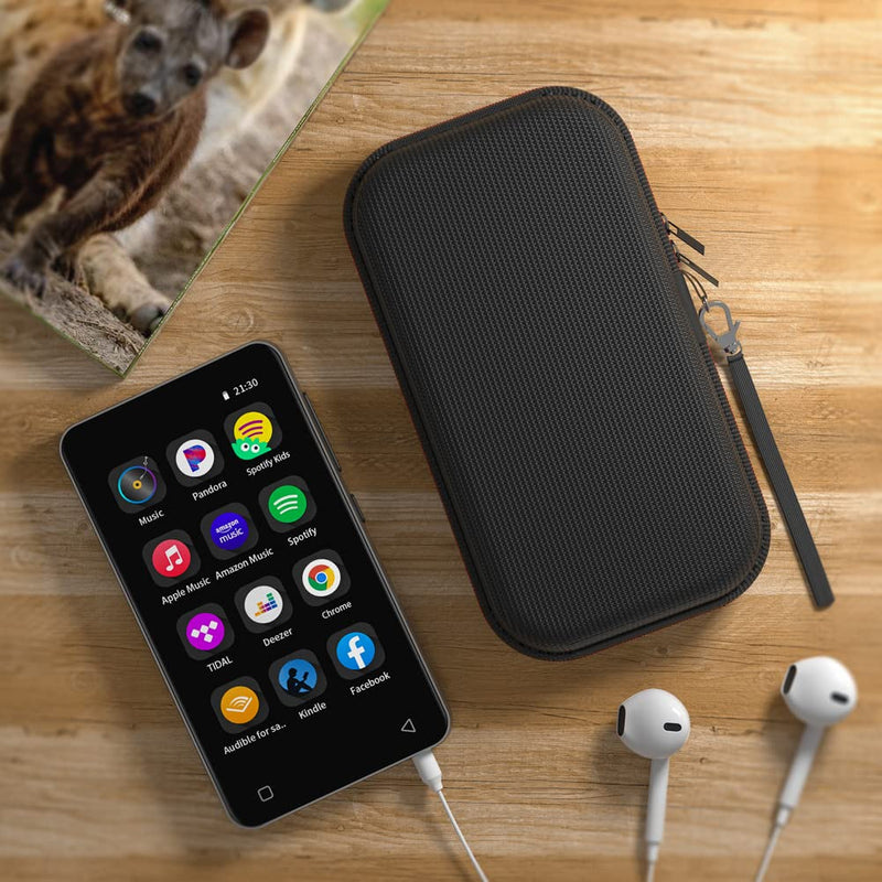  [AUSTRALIA] - MP3 MP4 Player Case for Innioasis MP3 Player 4 inch Full Screen Touch G1 Music Player Fit for Earbuds, USB Cable, Memory Card
