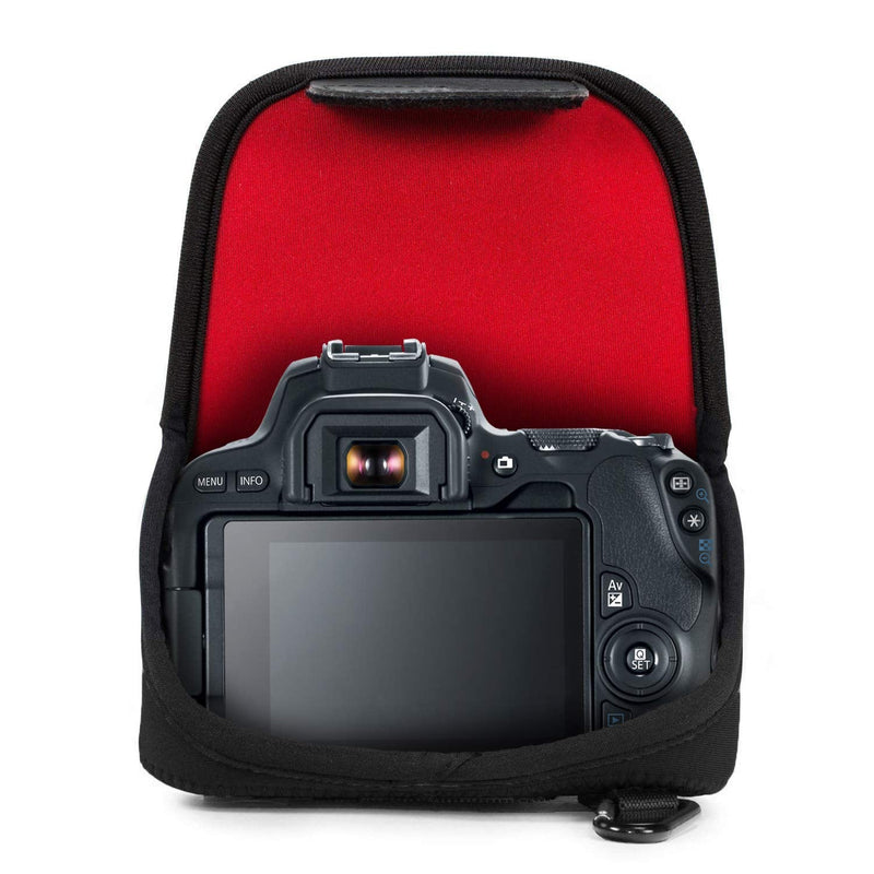  [AUSTRALIA] - Mega Gear Canon PowerShot G1X Mark III Ultra Light Neoprene Camera Case, with Carabiner, Gray (MG1378)