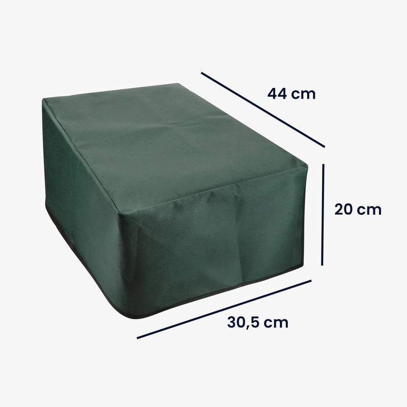  [AUSTRALIA] - kwmobile Dust Cover Compatible with Canon Pixma MX495 / TR4550 / 4551 - Printer Case - Fabric Protector Cover - Dark Green