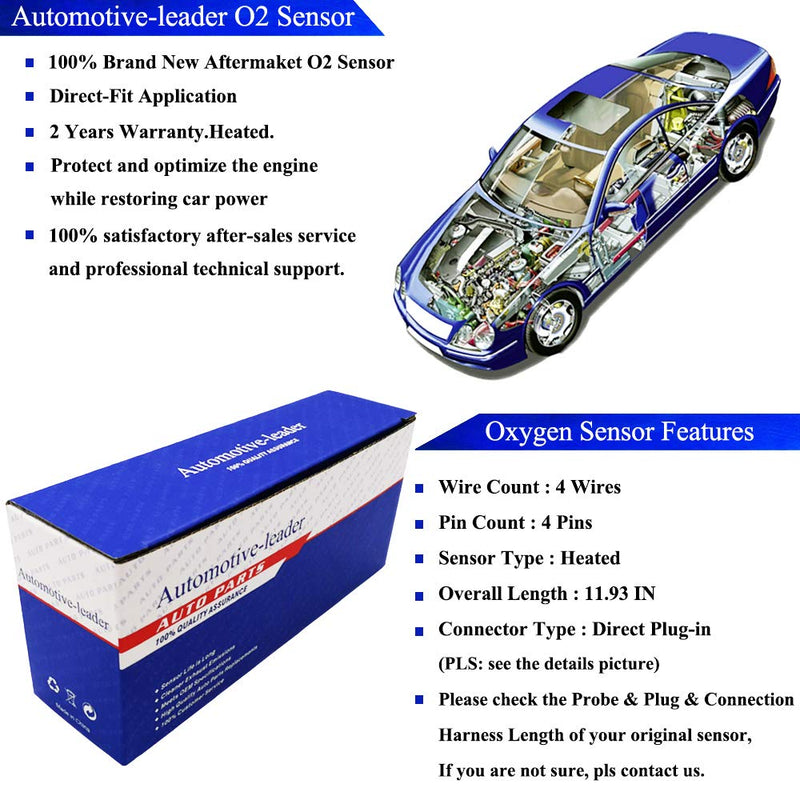 Automotive-leader 89467-71020 Air Fuel Ratio Oxygen Upstream O2 Sensor 1 for Toyota 2007-2008 FJ Cruiser 4.0L 2004-2009 Runner 4.0L 4.7L, 2005-2007 Land Cruiser 4.7L, Lexus GX470 LX470 8946771020 - LeoForward Australia