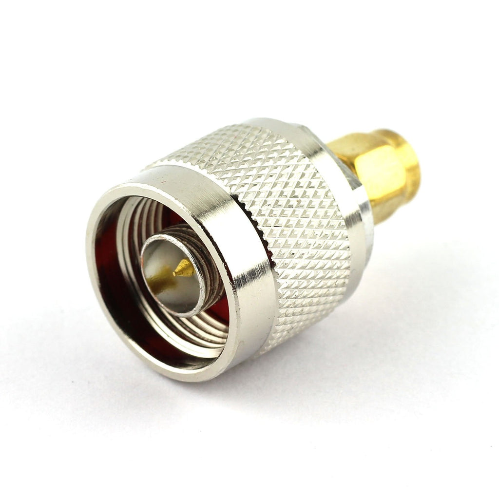  [AUSTRALIA] - DGZZI 2-Pack N Male to SMA Male RF Coaxial Adapter N to SMA Coax Jack Connector