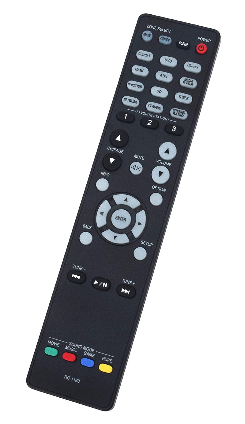  [AUSTRALIA] - RC-1183 Replaced Remote fit for Denon Home Theater AV Receiver AVR-E400 AVR-X2000 AVR-1913 AVR-2113CI AVR-2113 RC-1167 AVR-2313CI AVR-2313