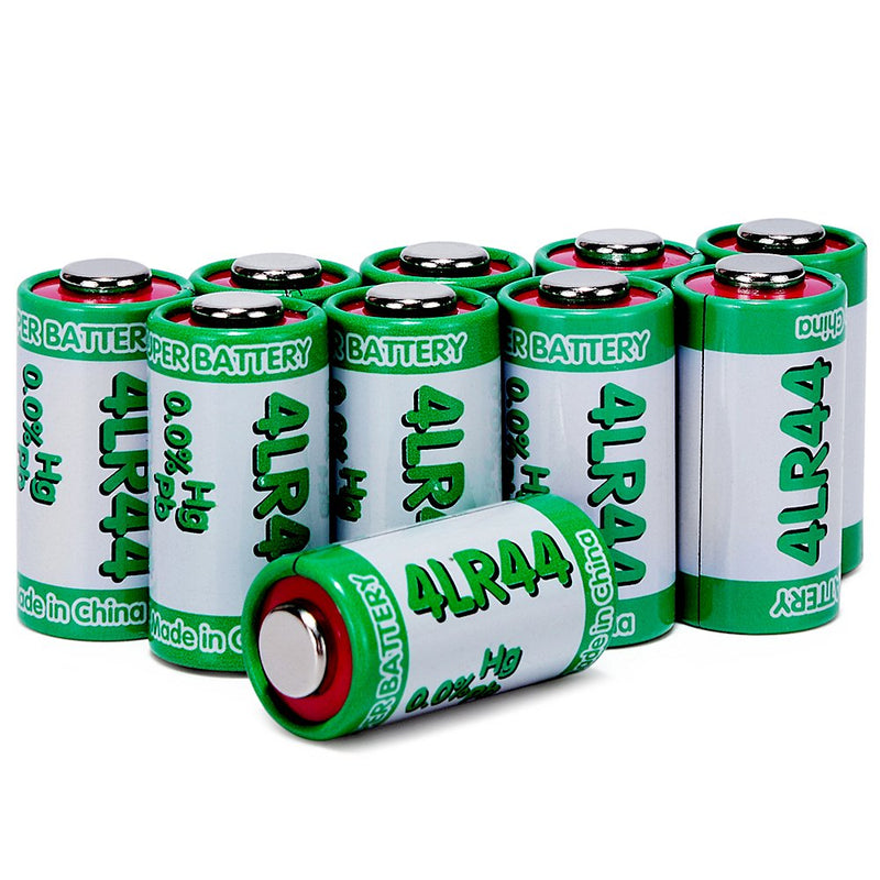  [AUSTRALIA] - LiCB 10 Pack 4LR44 6V Battery PX28A 476A A544 K28A L1325 Battery 6V Alkaline Batteries for Dog Collars