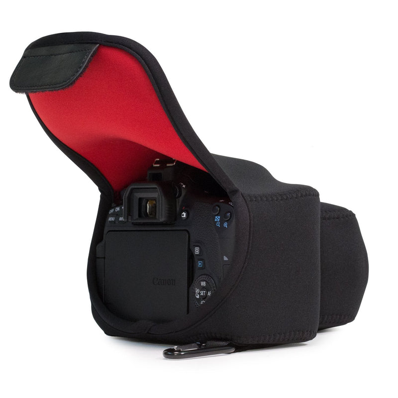  [AUSTRALIA] - Mega Gear Canon PowerShot G1X Mark III Ultra Light Neoprene Camera Case, with Carabiner, Gray (MG1378)