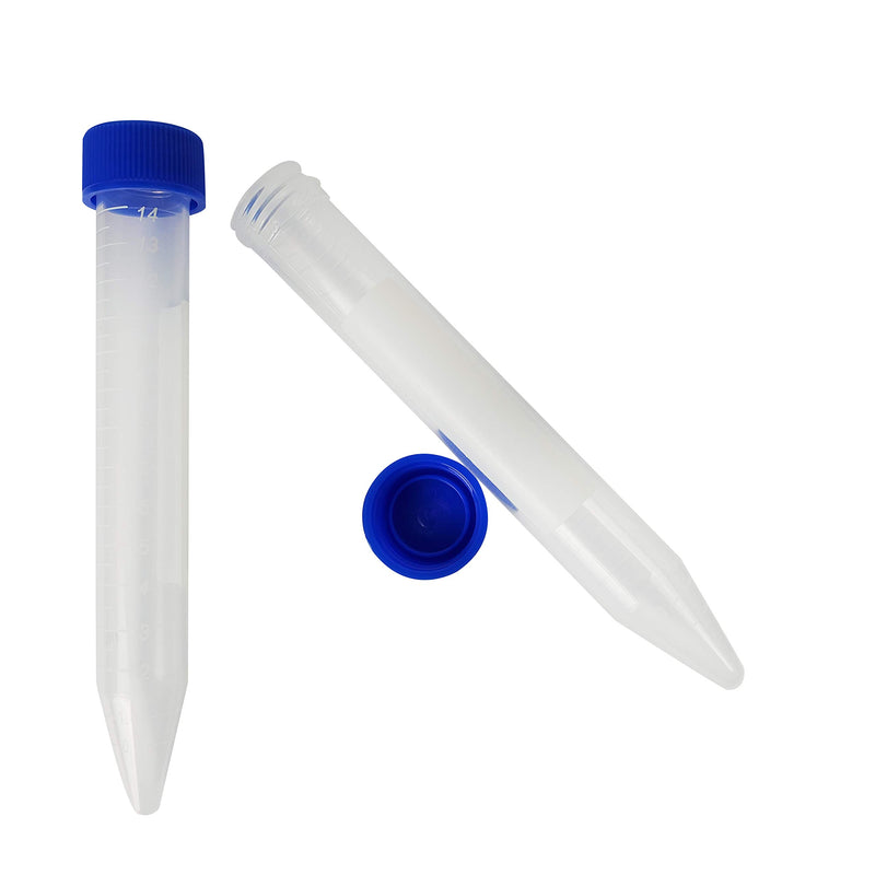 15 ml Conical Centrifuge Tube, Sterile, PP, Rack Packed (Pack of 50) - LeoForward Australia