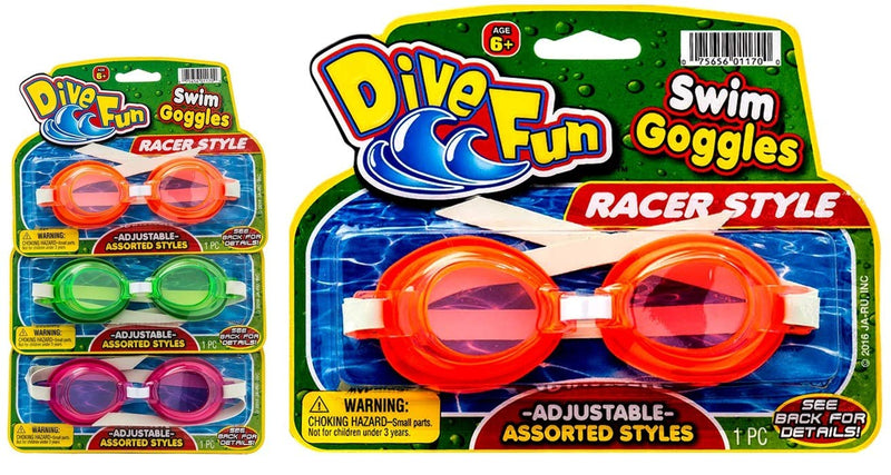 Kids Swimming Goggles (3 Pack Assorted) Styles Soft Training Leak-proof Goggles for Kids Summer Pool & Sea Swim Great for Kids & , Boys and Girls. Swimming Googles Set. Plus 1 Bouncy Ball 1170-3p - LeoForward Australia