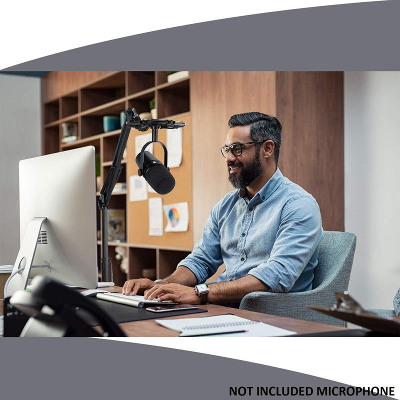  [AUSTRALIA] - Microphone Pop Filter Compatible with Shure MV7 Microphone - Mic Foam Windscreen Cover for MV7 Microphone to Blocks Out Plosives by YOUSHARES