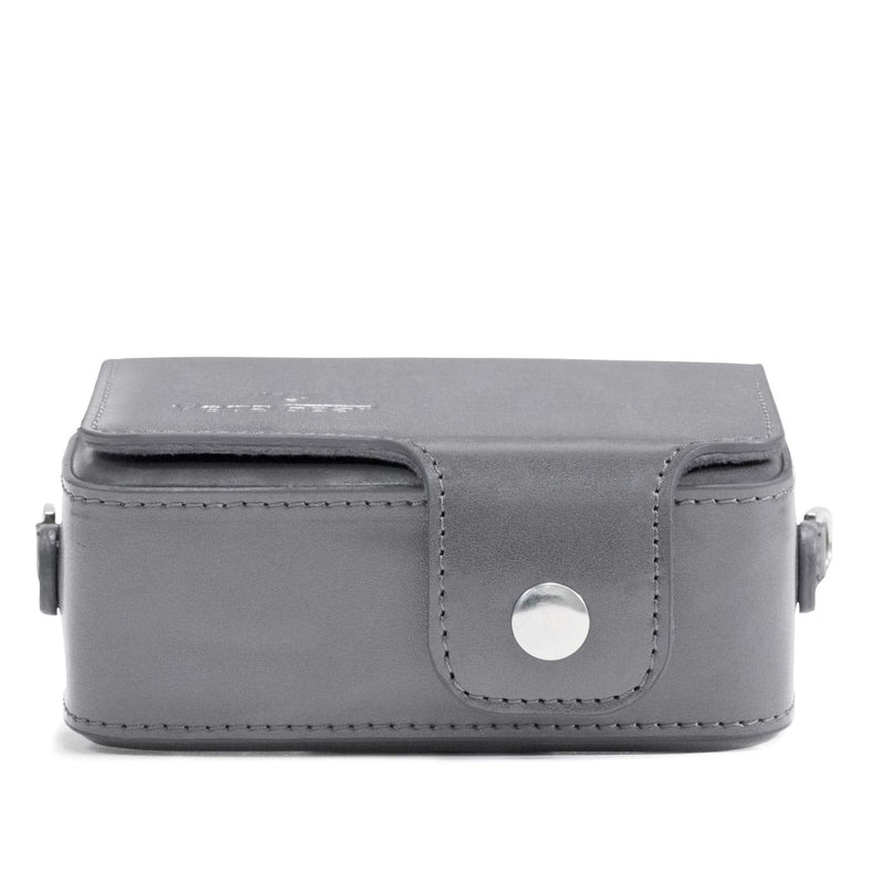  [AUSTRALIA] - MegaGear Leather Camera Case with Strap Compatible with Sony Cyber-Shot DSC-RX100 VII, DSC-RX100 VI, DSC-RX100 V, DSC-RX100 IV, DSC-RX100 III, DSC-RX100 II Gray