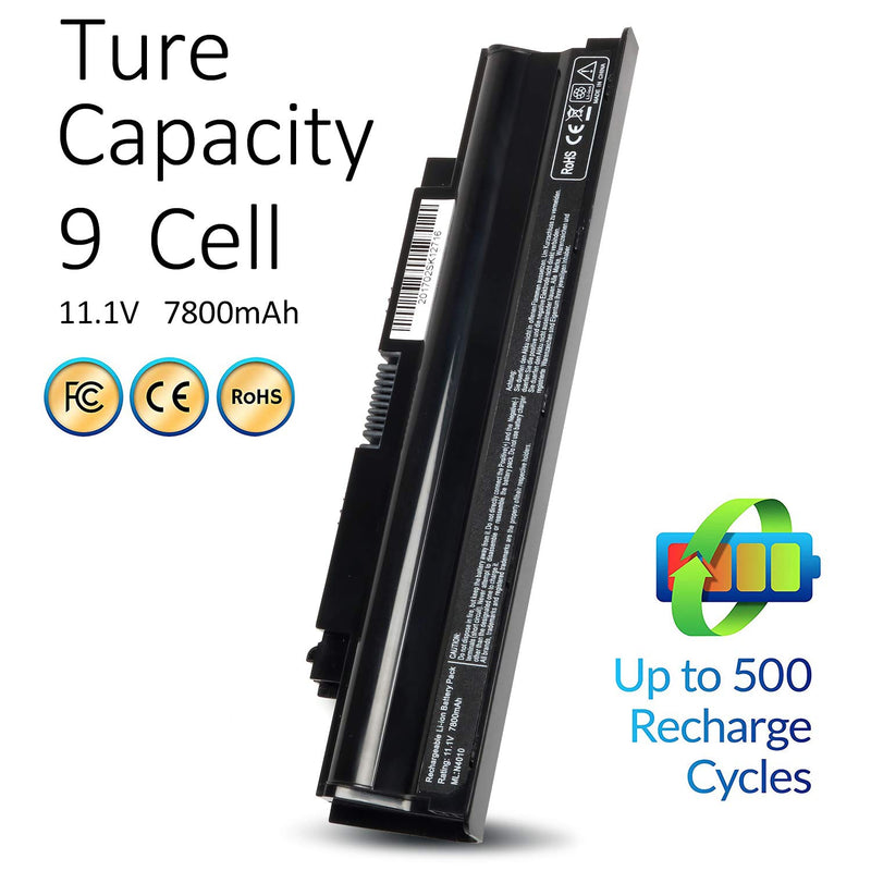 New N7110 N4110 N5110 Laptop Battery Compatible with Dell 17R 5357 13R 14R 15R 3420 3520 N3010 N4010 N5010,fit P/N: 4T7JN 04YRJH 07XFJJ 312-0233 [11.1V 7800mAh] - LeoForward Australia