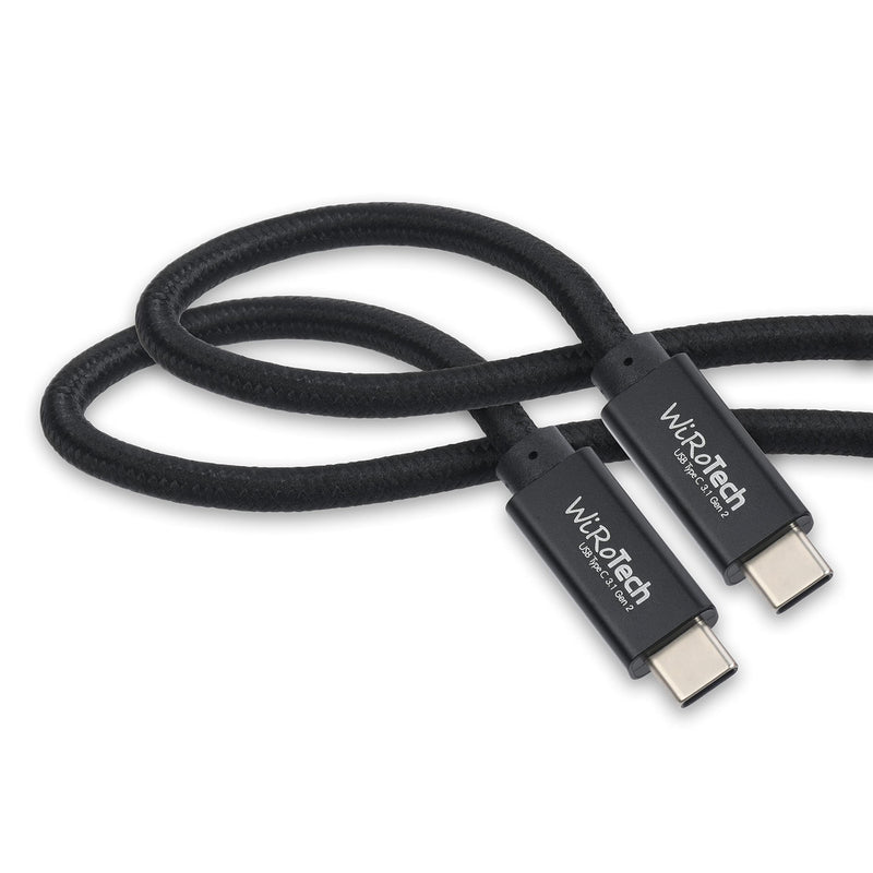  [AUSTRALIA] - WiRoTech Samsung Galaxy S22 Compatible Charging Cable, USB C 3.1 Gen2 10Gbps, Samsung S21 S20 Note, Meta Quest 2, Compatible with MacBook iPad and PC [Straight Connector] (Black, 10 Feet) Black