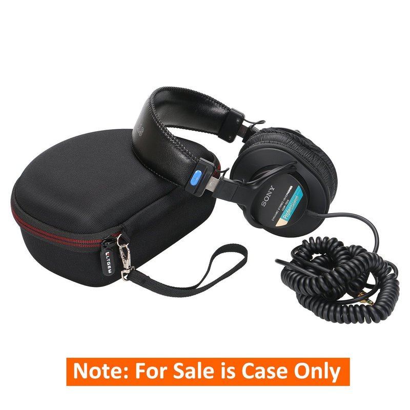  [AUSTRALIA] - LTGEM Hard Headphones Case for Sony MDR7506 Professional Large Diaphragm Headphone - Travel Carrying Storage Bag A-Gray