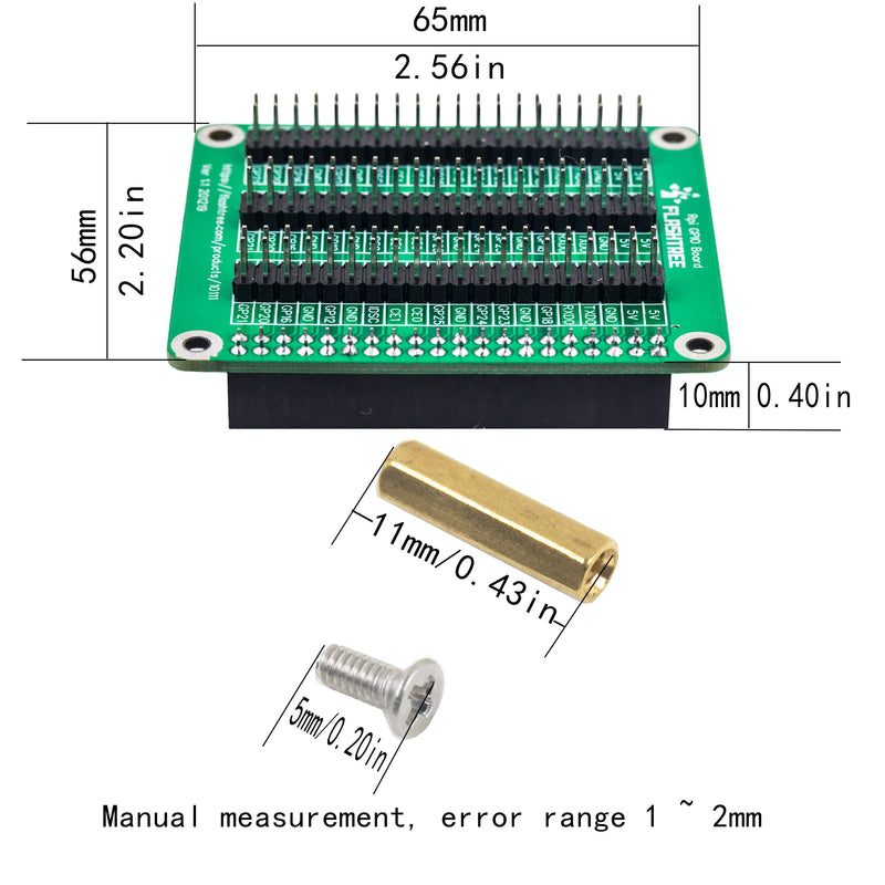  [AUSTRALIA] - jujinglobal RPi GPIO Extension Module Breakout Board Compatible with Raspberry Pi 3/2 Pi Model B+ Zero